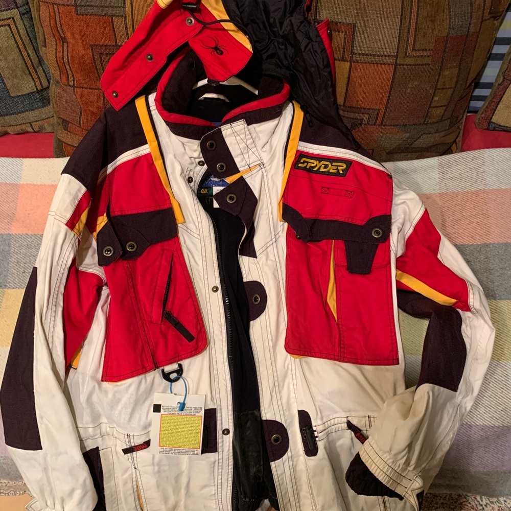 Spider Retro Ski Jacket - Picture 2 of 2